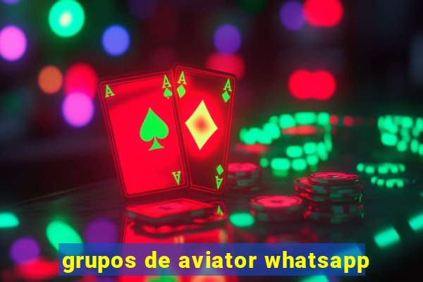 grupos de aviator whatsapp