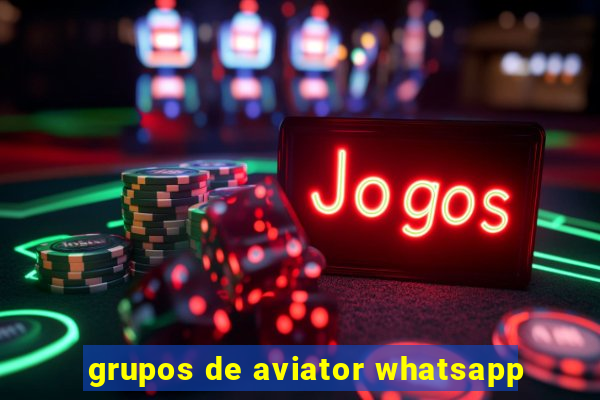 grupos de aviator whatsapp