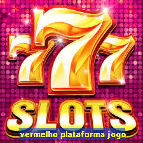 vermelho plataforma jogo