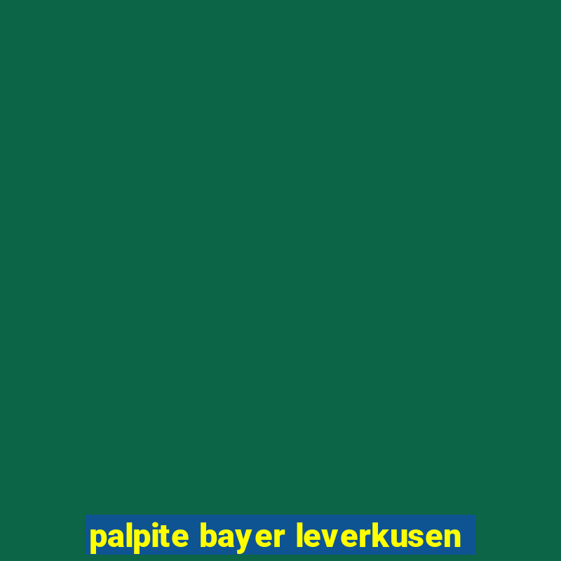 palpite bayer leverkusen