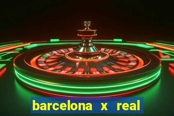 barcelona x real madrid multicanais