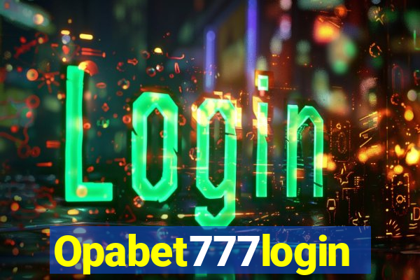 Opabet777login