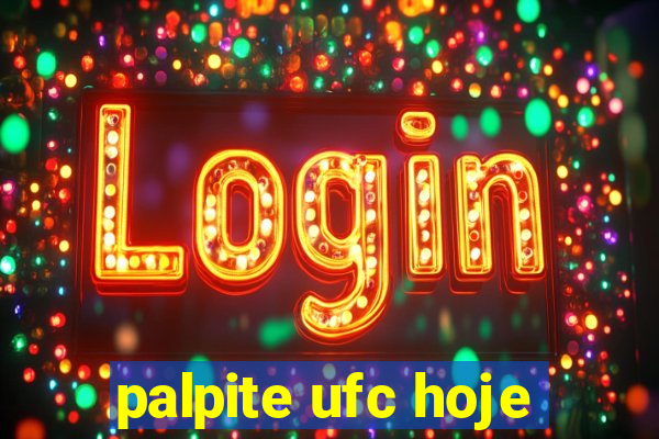 palpite ufc hoje