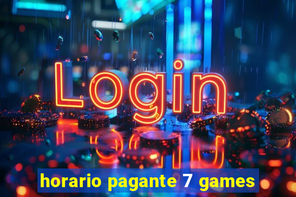 horario pagante 7 games