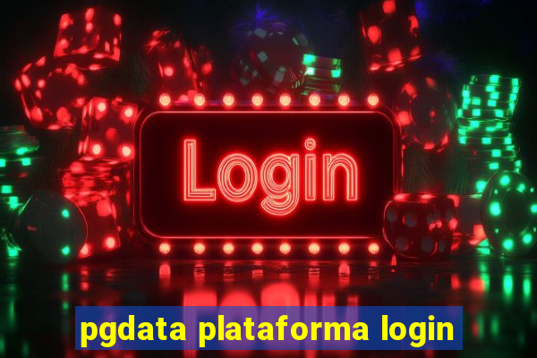 pgdata plataforma login