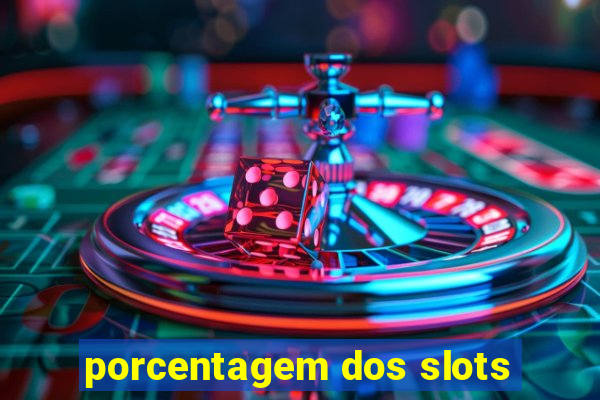 porcentagem dos slots