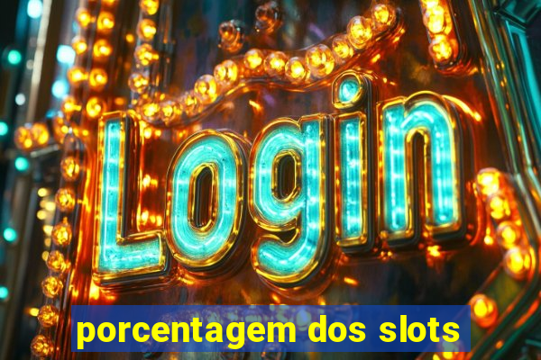 porcentagem dos slots