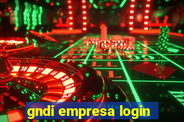 gndi empresa login