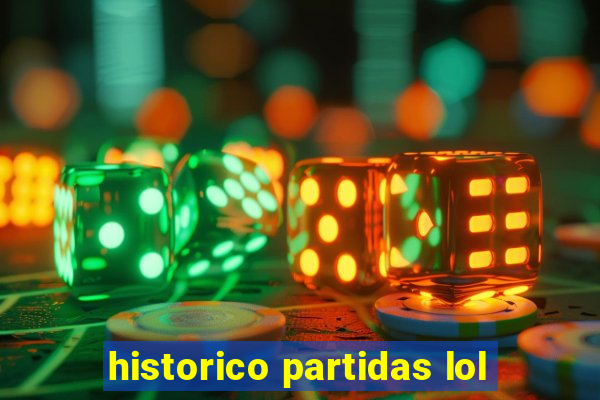 historico partidas lol