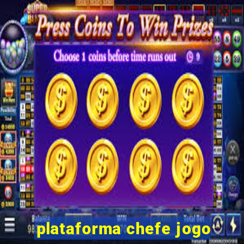 plataforma chefe jogo