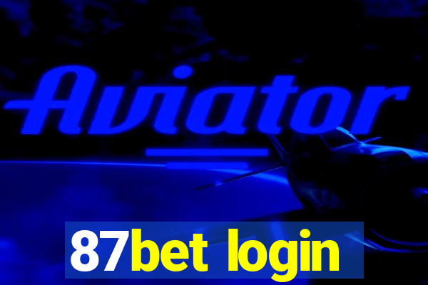 87bet login