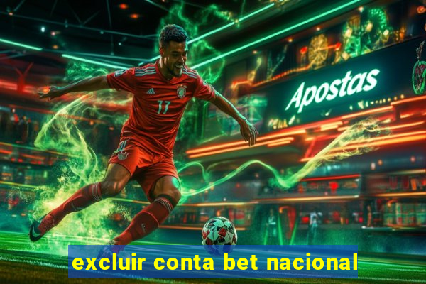 excluir conta bet nacional