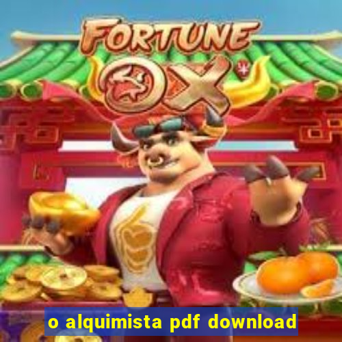 o alquimista pdf download