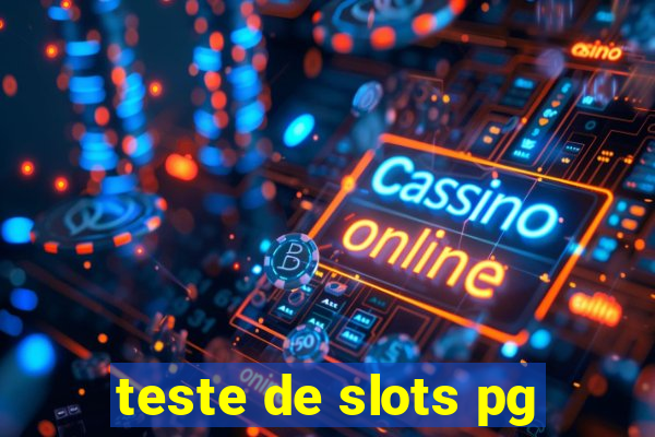 teste de slots pg