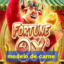 modelo de carne