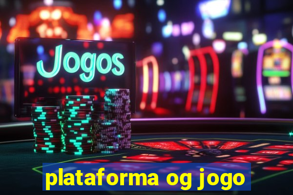 plataforma og jogo