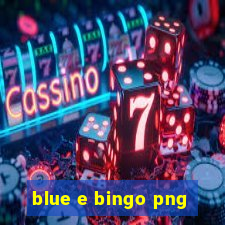 blue e bingo png