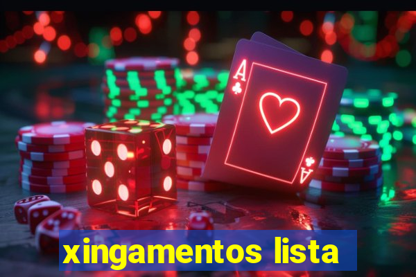 xingamentos lista