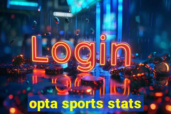 opta sports stats