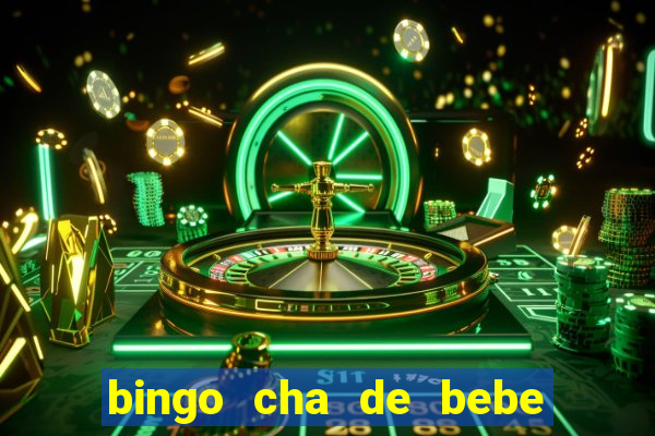 bingo cha de bebe cartelas para imprimir