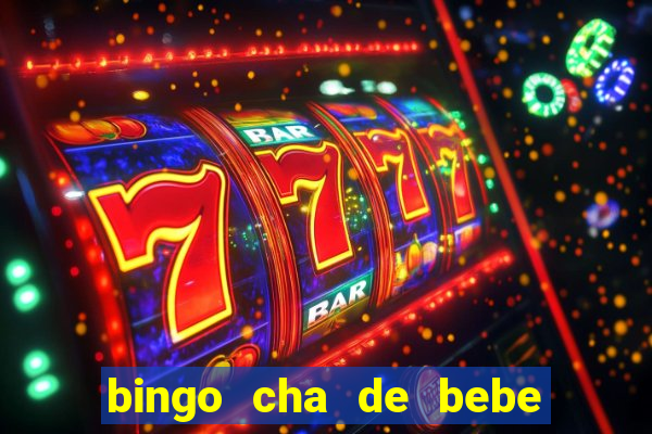 bingo cha de bebe cartelas para imprimir