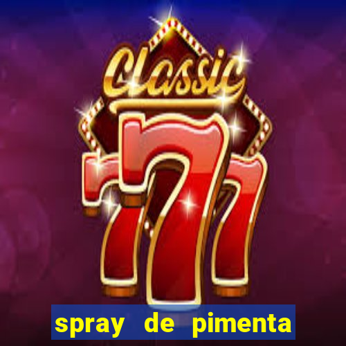 spray de pimenta profissional policial - espargidor 750ml