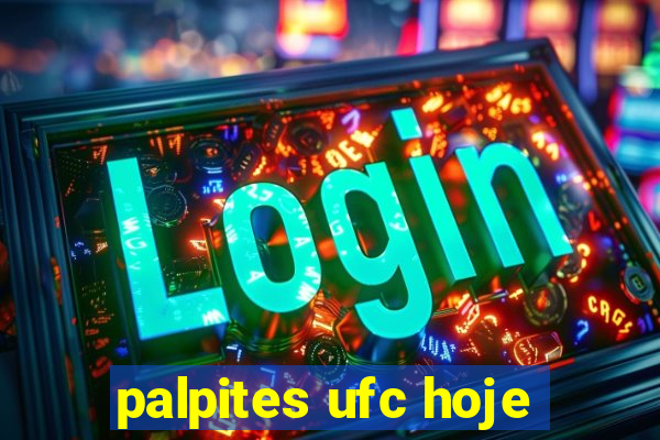 palpites ufc hoje