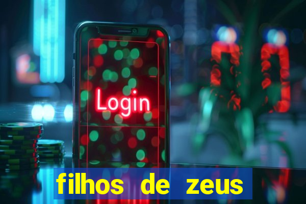 filhos de zeus mitologia grega