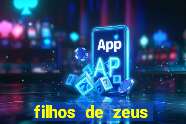 filhos de zeus mitologia grega