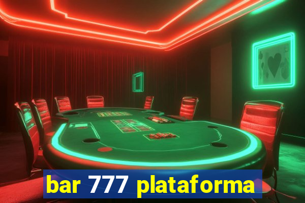 bar 777 plataforma