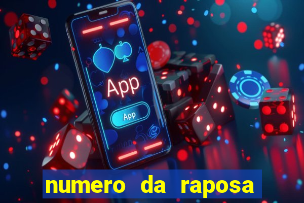 numero da raposa jogo do bicho