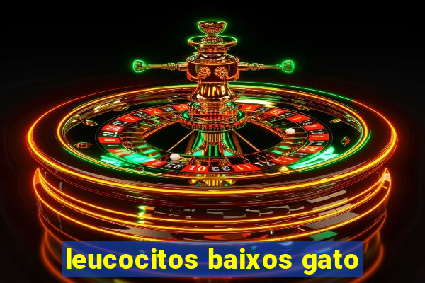 leucocitos baixos gato