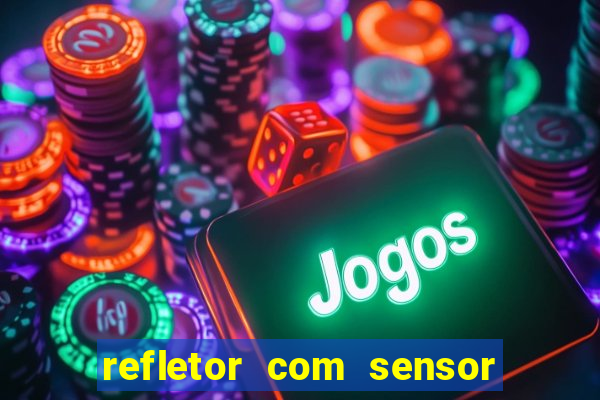 refletor com sensor noturno como instalar