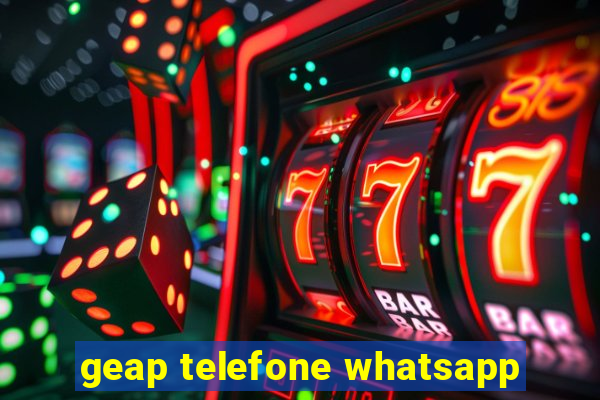 geap telefone whatsapp