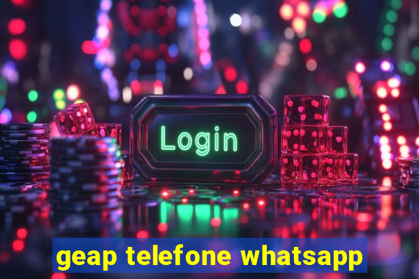 geap telefone whatsapp