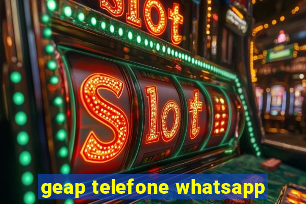 geap telefone whatsapp