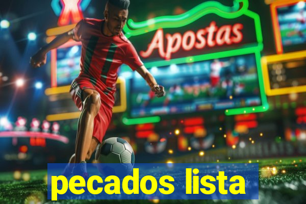 pecados lista