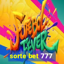 sorte bet 777