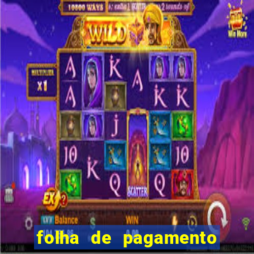 folha de pagamento para preencher word