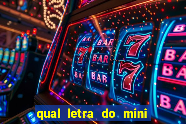 qual letra do mini dolar hoje