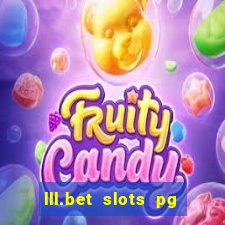 lll.bet slots pg online games