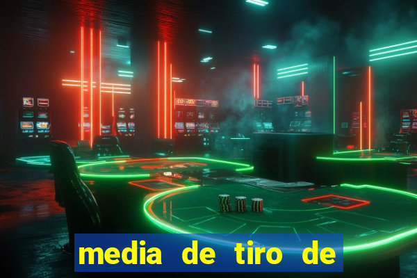 media de tiro de meta por jogo