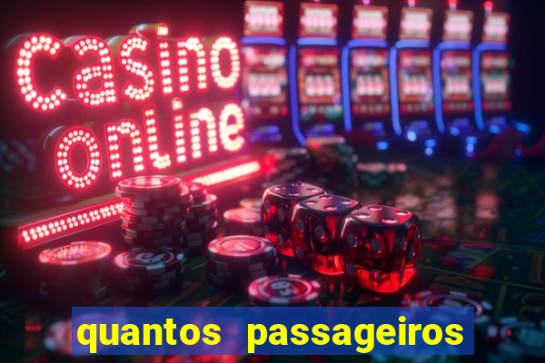 quantos passageiros cabem em um navio de cruzeiro