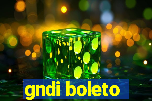 gndi boleto