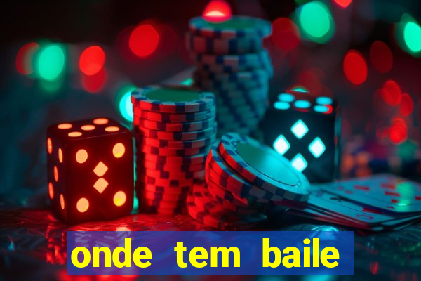 onde tem baile hoje em joinville