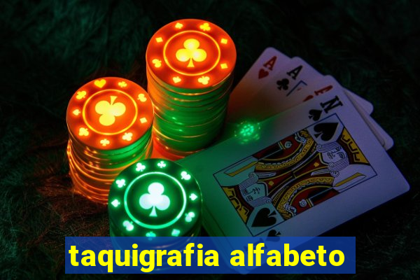 taquigrafia alfabeto