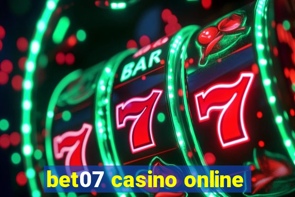 bet07 casino online