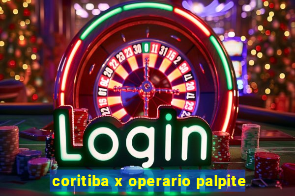 coritiba x operario palpite