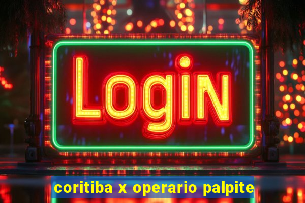 coritiba x operario palpite