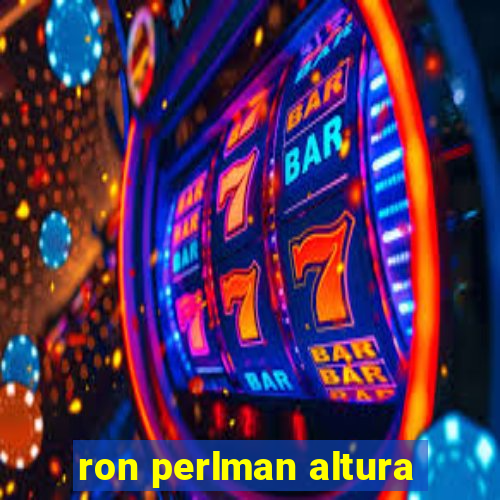 ron perlman altura